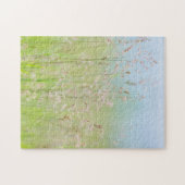 草が運んでいる ジグソーパズル (横)