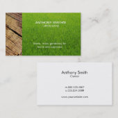 草と木 名刺 (正面/裏面)