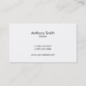 草と木 名刺 (裏面)