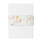 草と果実のスケッチ水色秋の結婚式 招待状ベリーバンド (裏面例)