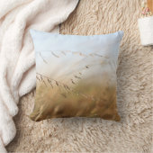 草と空の枕 クッション (ブランケット)