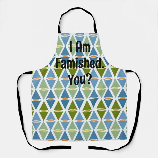 草と空 エプロン (正面)