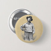 草のウォルト・ホイットマンの葉 缶バッジ (正面&裏面)