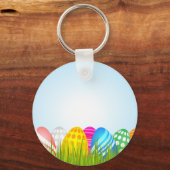 草のキーチェーンのイースターエッグ キーホルダー (正面)