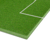 草のサッカー競技場パターン カッティングボード (角)