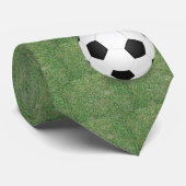 草のタイのサッカーボール ネクタイ (ロール)