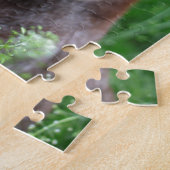 草のドイツShorthairedポインター犬 ジグソーパズル (側面)