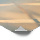 草のフローラ自然写真 ポスター (角)