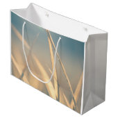 草のフローラ自然写真 ラージペーパーバッグ (正面アングル)