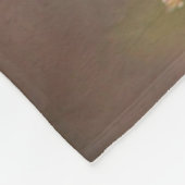 草のベビーのバニー フリースブランケット (角)