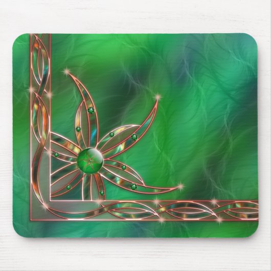 草のマウスパッドとして緑 マウスパッド (正面)