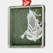 草のラクロスの棒 メタルオーナメント (左)