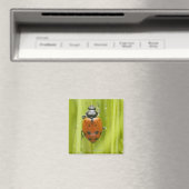 草の上にラディバード、クローズアップ マグネット (インサイチュ (食洗機))