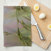 草の上のハチドリ キッチンタオル (四つ折り)