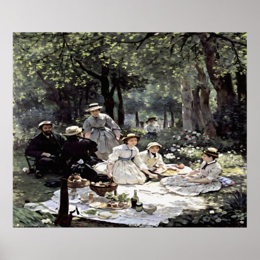 草の上の昼食会 ポスター (正面)