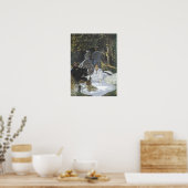 草の上の昼食会, 1865 ポスター (キッチン)