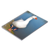 草の上の白いガチョウ ノートブック (左側)