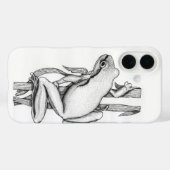 草の上図解入りの、写真付きののカエル – by Skye Ryan-Evans © Case-Mate iPhoneケース (裏面 (横))