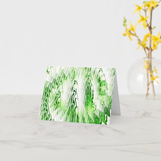 草の中で…... カード (黄色い花)