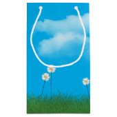 草の中のイースターバニー スモールペーパーバッグ (裏面)