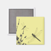 草の中のトンボ マグネット (正面/裏面)