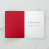 草の中のハートの木 カード (内部)