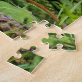 草の中の奇妙なアメリカンロビンソンバード ジグソーパズル (側面)