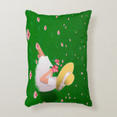 草の中の少女 アクセントクッション (正面(垂直))