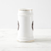 草の中の虎 ビールジョッキ (中央)