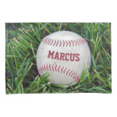 草の中の野球の名前 枕カバー (正面右)