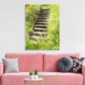 草の中の階段 キャンバスプリント (インサイチュ (リビング))
