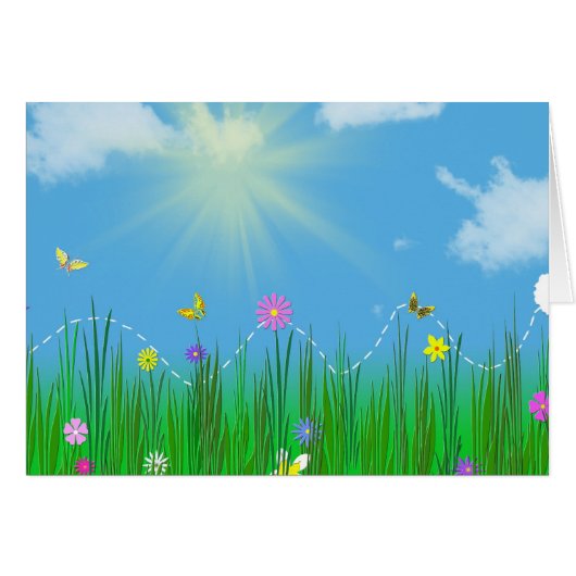 草の中を飛び回るバンツー (正面横)