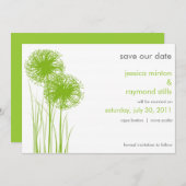 草の保存の葱類日付 セーブザデート (正面/裏面)