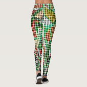 草の写真の上の編み籠に似ている レギンス (裏面)