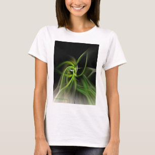 草の刃のSpinArtのTシャツ Tシャツ