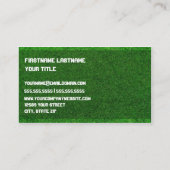 草の名刺 名刺 (裏面)