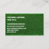 草の名刺 名刺 (裏面)