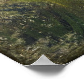 草の多いリバーバンク ポスター (角)