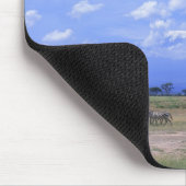 草の多い平野 マウスパッド (コーナー)