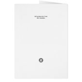 草の多い銀行のカードにPrimula verisカウスリップ (裏面)