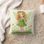 草の妖精ピロー クッション (ブランケット)