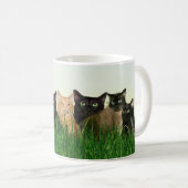 草の子猫猫 コーヒーマグカップ (正面右)