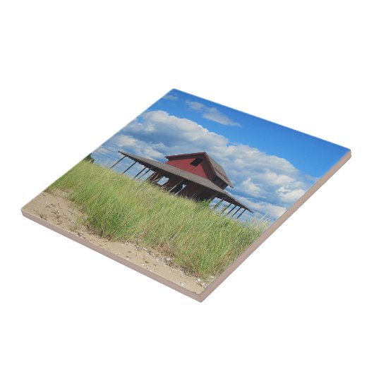 草の島タイル タイル (側面)