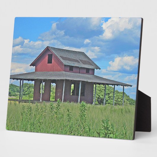 草の島プラーク フォトプラーク (側面)