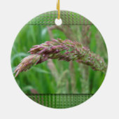草の成長オーナメント セラミックオーナメント (裏面)