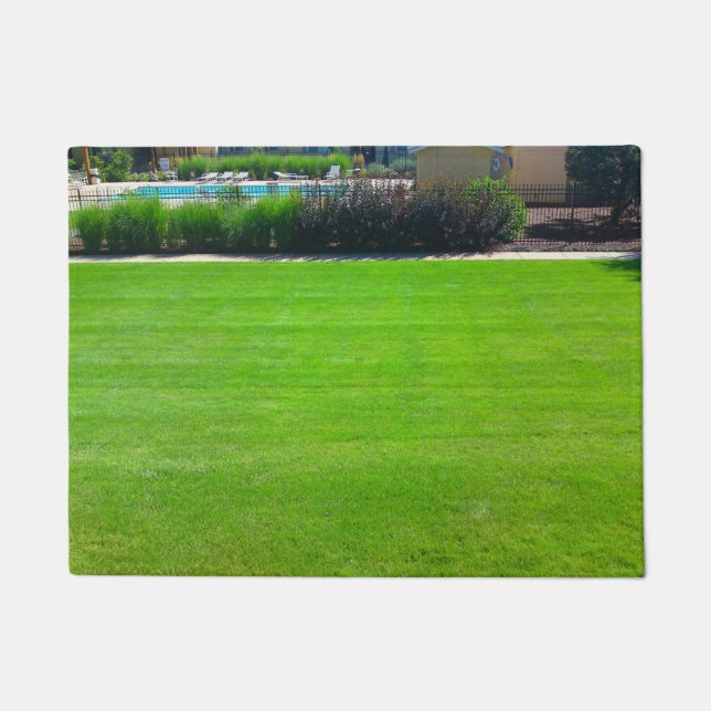 草の戸マットのフィールド ドアマット (正面)