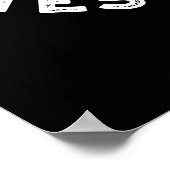 草の牛を噛みおもしろい付ける ポスター (角)