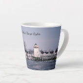 草の生えたアイランドレンジライトラテマグカップ カフェラテマグ (右アングル)