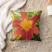 草の生えた花装飾用クッション クッション (ブランケット)