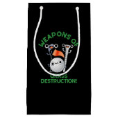 草の破壊の武器ゴルフパンプンダークBG スモールペーパーバッグ (正面)